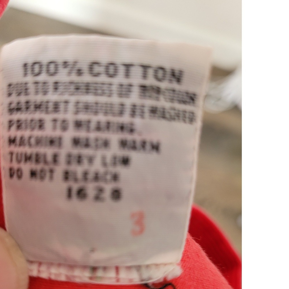 Neat & Nifty Vintage Red Corduroy Overalls 12 Months 100% Cotton Baby Button #6 - Picture 6 of 6